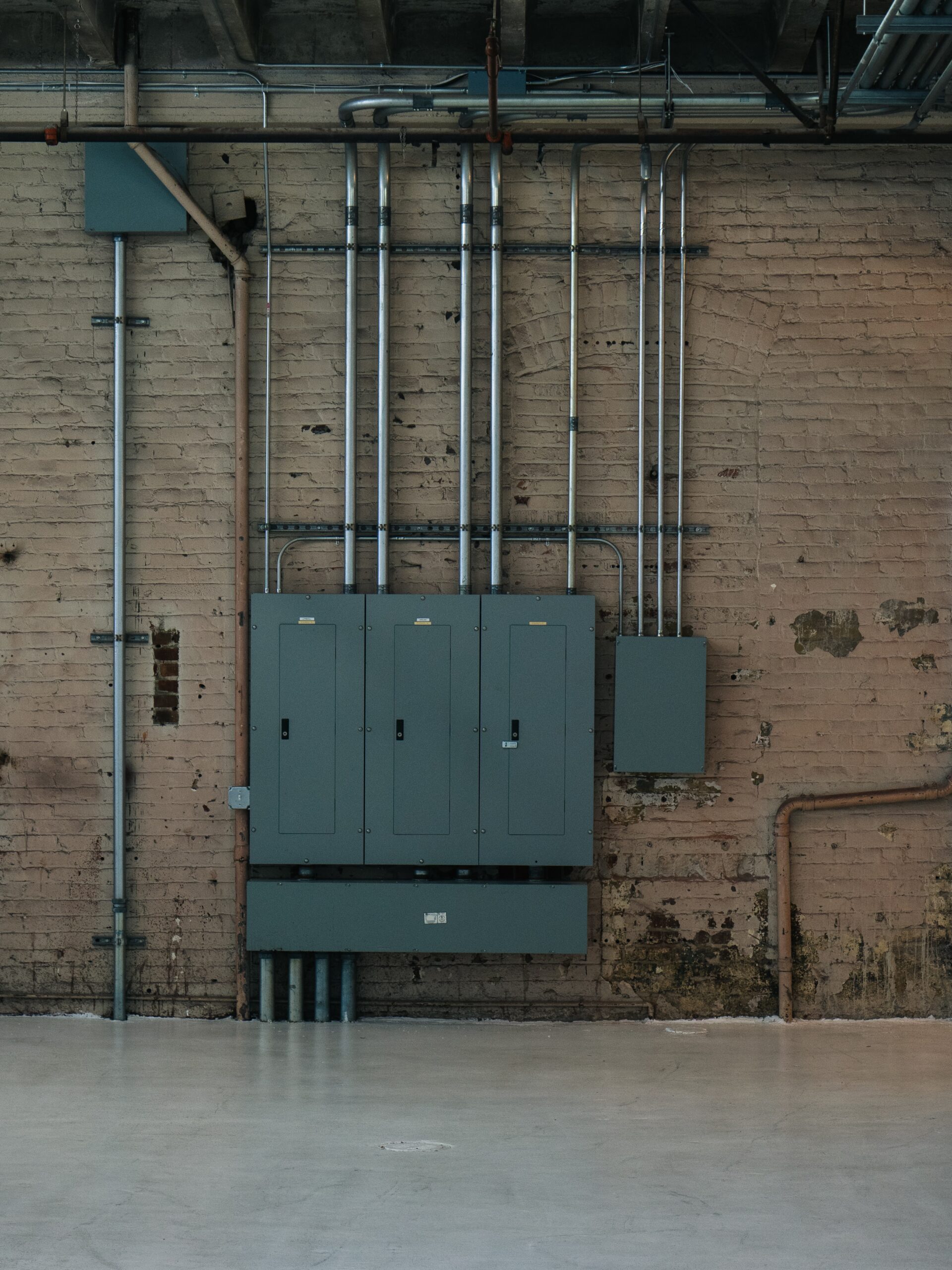 Electrical breakers in a commercial business.