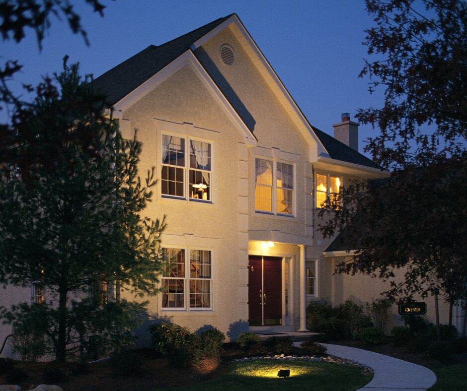 La Crosse home with outdoor lights and electrical.