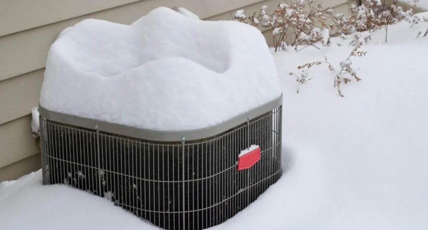 Heating system in the winter.